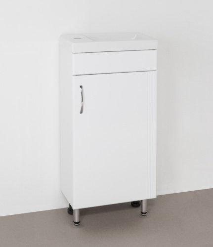 Тумба под раковину Style Line Эко Стандарт 1 Комо 40 Белый глянец