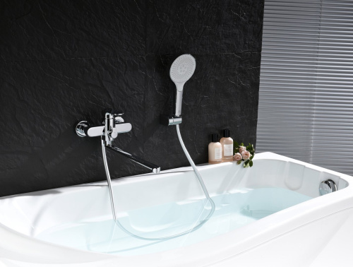 Смеситель однорычажный для ванны и душа Ganzer GZ06141 хром