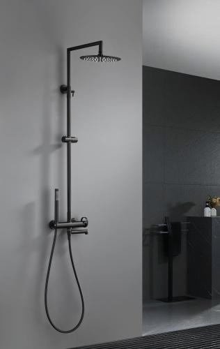 Душевая система Ganzer GZ19162-C, черный
