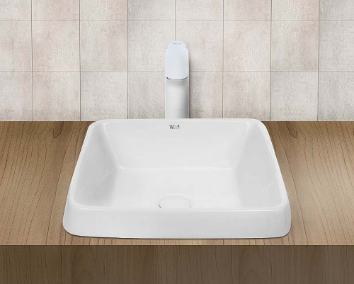 Раковина WeltWasser Deilbach 6042 44 10000004610 Белый глянец