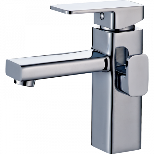 Смеситель для умывальника с подключением гигиеническим душем Ganzer GZ12053 хром