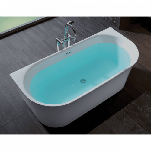 Ванна акриловая Frank F6163 12531 170*80 см (белый/чёрный)