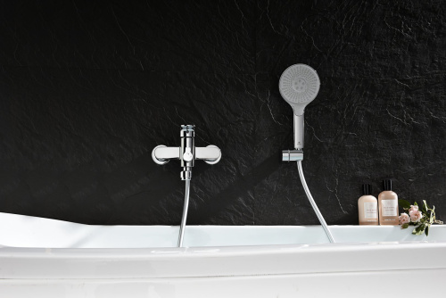 Смеситель однорычажный для ванны и душа Ganzer GZ06141 хром