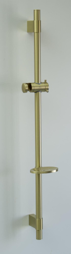 Стойка для душа 90 см с мыльницей Ganzer GZ25681-90S, матовое золото
