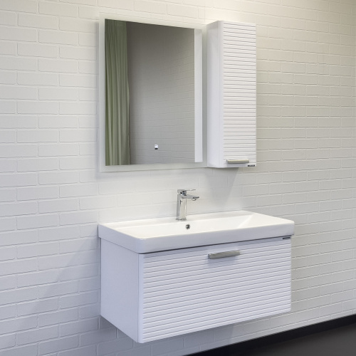 Шкаф подвесной Comforty Танжер-25 белый матовый