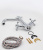 Смеситель для раковины двухвентильный Ganzer GZ09112, хром