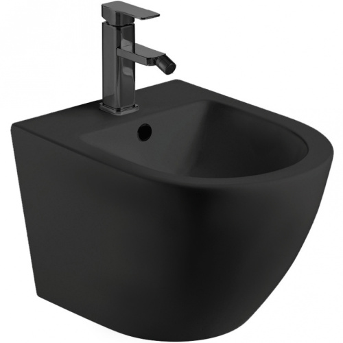 Биде WeltWasser Merzbach 005 MT-BL 10000003715 подвесное Черное матовое