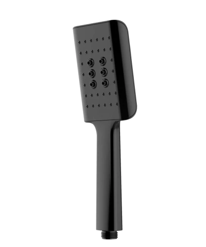 Лейка для душа 1 режимная самоочищающая Ganzer GZ1055-C черный