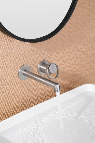 Смеситель для раковины Ganzer GZ19144-G сатин