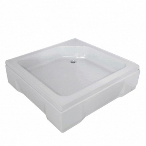 Акриловый поддон для душа Wemor 80x80x24 S 10000002254 Белый