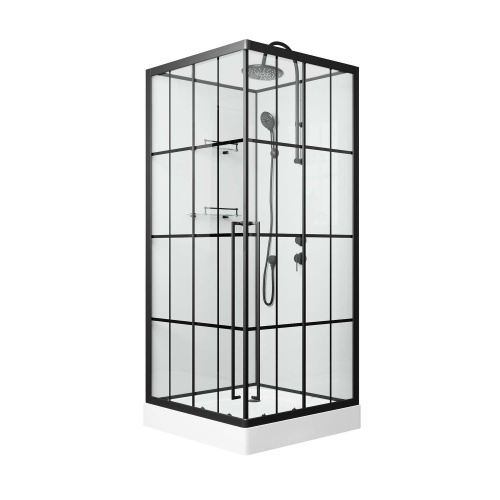 Душевая кабина Niagara Standart ST90/15QR/KL/BKT (900х900х2250) 3 места