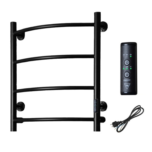 Электрический полотенцесушитель Тругор Пэк сп 5 60х50 черный ВГП