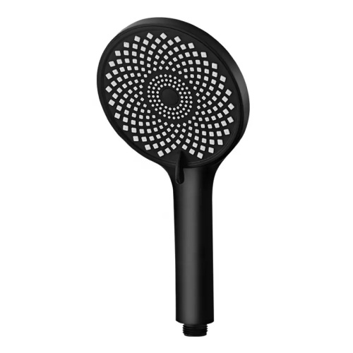 Лейка для душа 12,5*25,5 см 3-функциональная Hansen H3024-1 черный