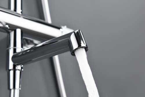 Душевая система Ganzer, с термостатом, хром