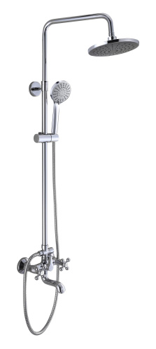 Душевая система с тропическим душем Hansen H33050 хром