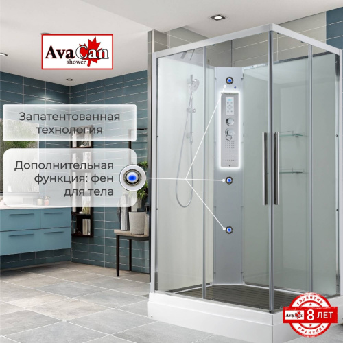 Душевая кабина K2080N без крыши