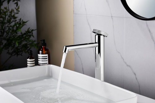 Смеситель однорычажный для раковины-чаши Ganzer GZ19112 хром