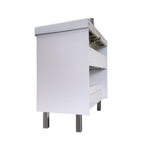 Тумба-умывальник Comforty Танжер-90Н белая матовая с раковиной Comforty 4490