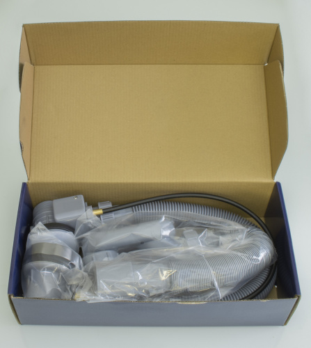 Обвязка для ванны пластиковая Ganzer, полуавтомат, графит