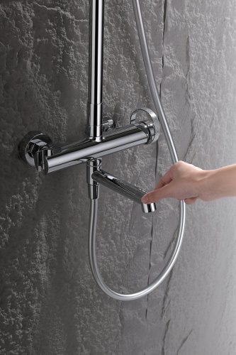 Душевая система Ganzer GZ19162, хром