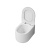Унитаз подвесной Grossman Thin Rim GR-5606SQ (500х360х362) тонкий ободок, белый с тонкой крышкой, микролифт, смыв торнадо