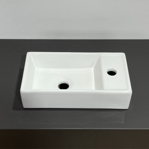 Тумба-умывальник Comforty Асти-40 белый глянец с раковиной Comforty 9140