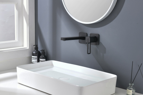 Встроенный смеситель для раковины Ganzer GZ12144-С черный