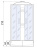 Душевая кабина River NARA 110/80/44 R MT