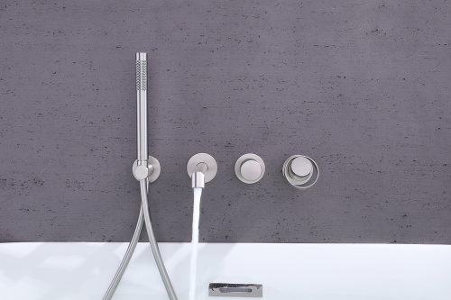 Смеситель для ванны Ganzer GZ19134-G сатин