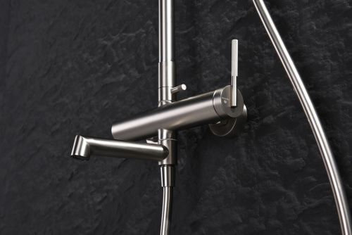 Душевая стойка Ganzer GZ19162-G сатин