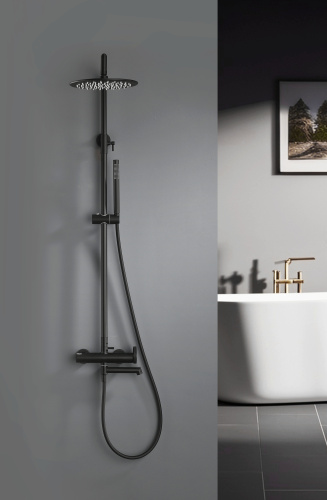 Душевая система Ganzer GZ19162-C, черный