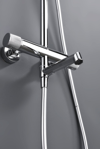 Душевая система Ganzer, с термостатом, хром