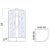 Душевая кабина River Nara Light 80х80 10000006221