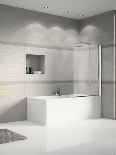 Шторка для ванны River BAIKAL 85 ПР