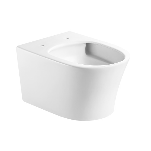 Унитаз подвесной Grossman Thin Rim GR-5604SQ (520х360х355) тонкий ободок, белый с тонкой крышкой, микролифт, смыв торнадо