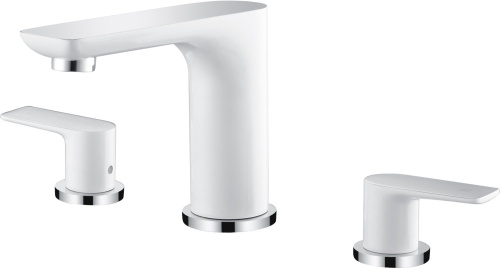 Смеситель для раковины Ganzer GZ21015F, белый/хром