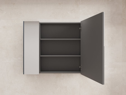 Зеркальный шкаф Style Line  ЛИМА 100 эмаль, графит