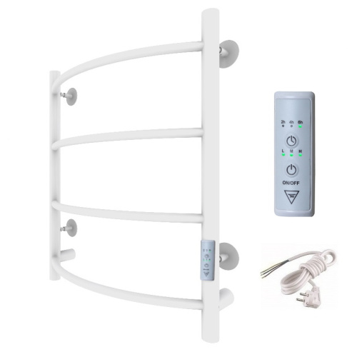 Электрический полотенцесушитель Тругор Пэк сп 5 60х50 белый ВГП