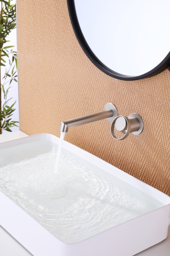 Смеситель для раковины Ganzer GZ19144-G сатин