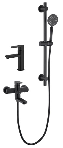 Душевой комплект 3 в 1 Hansen HN90304-C черный