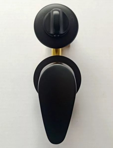 Душевая кабина Frank F412L М Black левосторонняя б/к низкий поддон