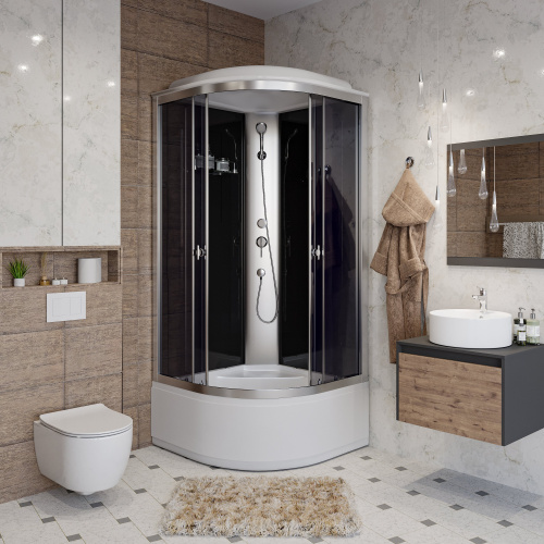 Душевая кабина Niagara Eco E80/40/TN (800х800х2150) 4 места
