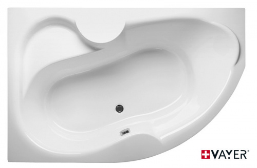 Акриловая ванна Vayer Azalia L 160x105