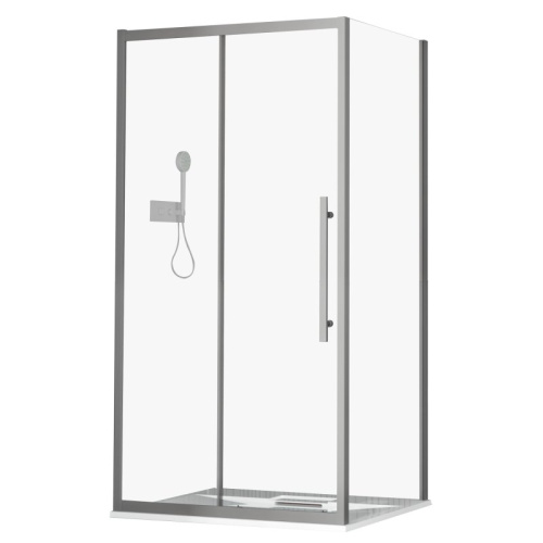 Душевой угол Esbano Flex 120х90 ESOGF129PSGM оружейная сталь