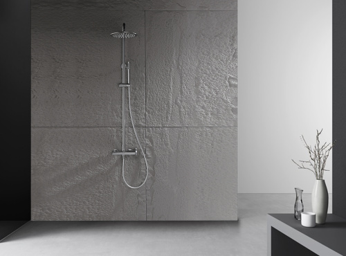 19160 Душевая система без излива (ХРОМ) GANZER (5/1шт)