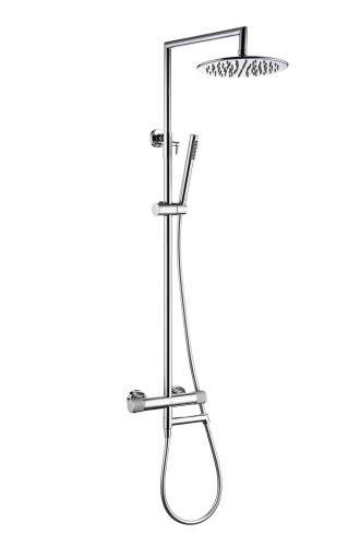 Душевая система Ganzer, с термостатом, хром