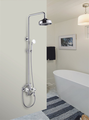 Душевая система Ganzer GZ09062, хром