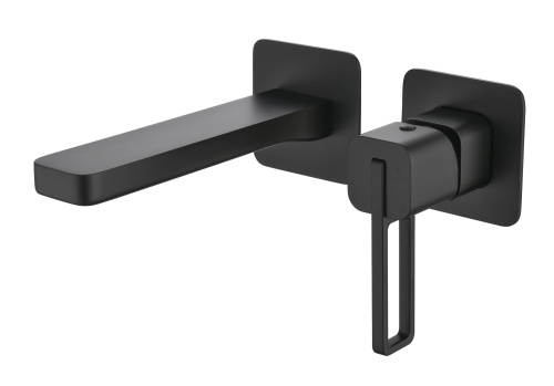 Встроенный смеситель для раковины Ganzer GZ12144-С черный