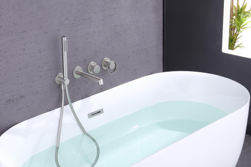 Смеситель для ванны Ganzer GZ19134-G сатин