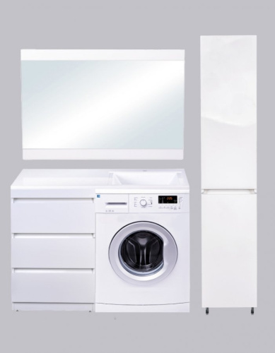 Пенал Style Line Даллас 30 Люкс Plus без б/к белый Эмаль